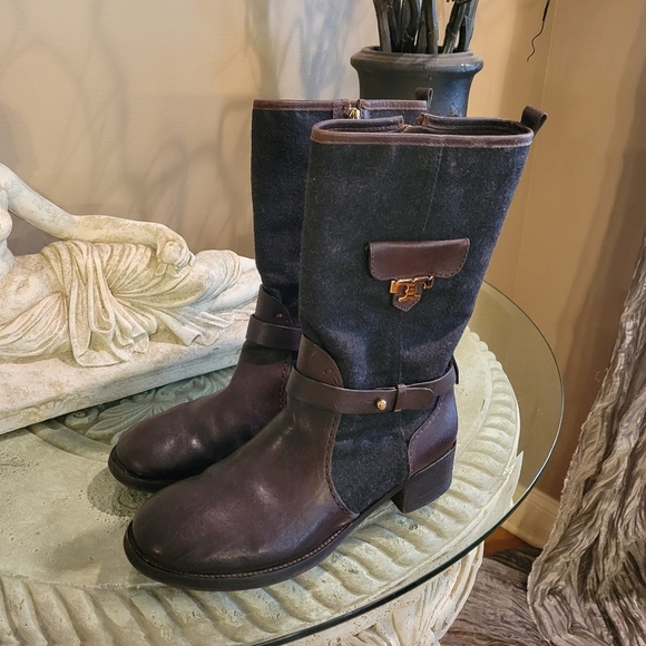 Tory Burch Leona Boots Size 9 #121 - Picture 17 of 17